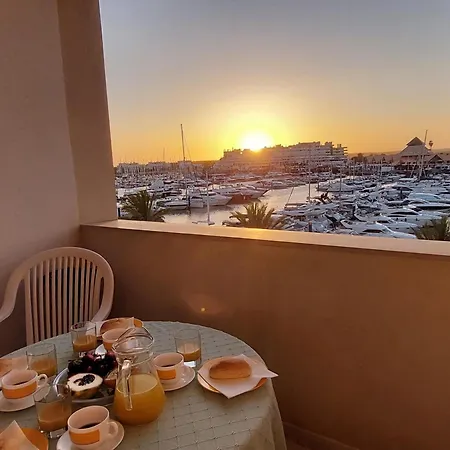 Duplex A La Marina Avec Parking Et Climatisation - Pt-1-32 شقة *