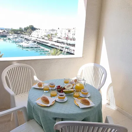 Duplex A La Marina Avec Parking Et Climatisation - Pt-1-32 شقة *